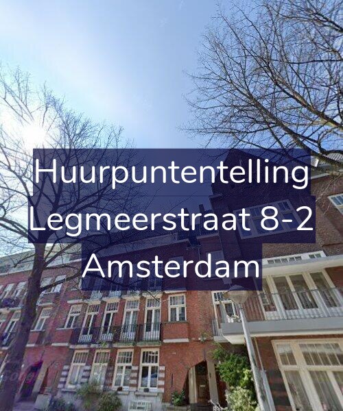 Foto gevel Huurpuntentelling voor Legmeerstraat 8-2, Amsterdam