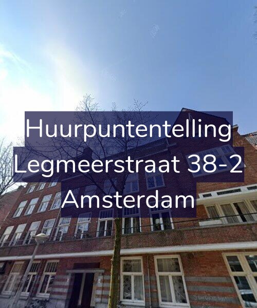 Foto gevel Huurpuntentelling voor Legmeerstraat 38-2, Amsterdam
