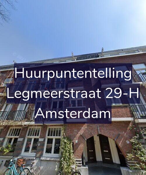 Foto gevel Huurpuntentelling voor Legmeerstraat 29-H, Amsterdam