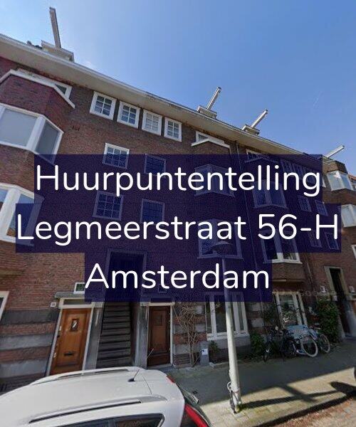 Foto gevel Huurpuntentelling voor Legmeerstraat 56-H, Amsterdam