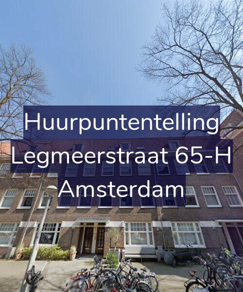 Foto gevel Huurpuntentelling voor Legmeerstraat 65-H, Amsterdam