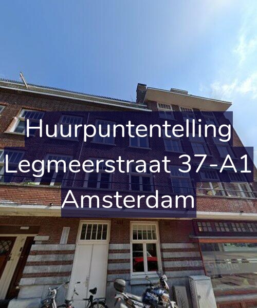 Foto gevel Huurpuntentelling voor Legmeerstraat 37-A1, Amsterdam