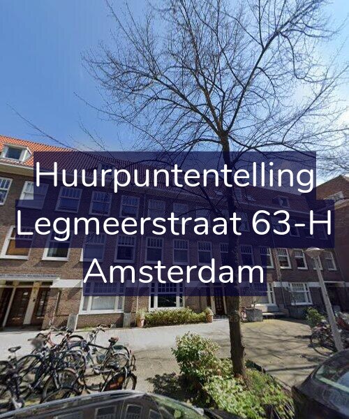 Foto gevel Huurpuntentelling voor Legmeerstraat 63-H, Amsterdam