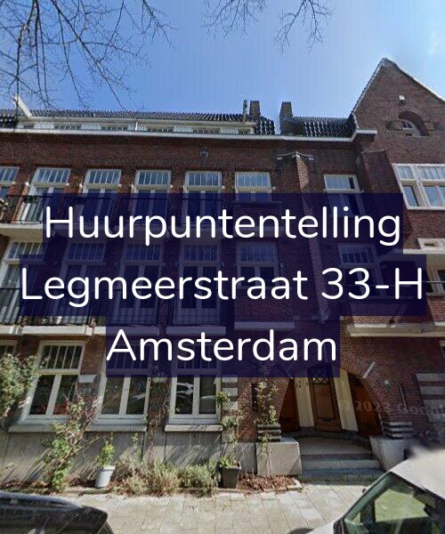 Foto gevel Huurpuntentelling voor Legmeerstraat 33-H, Amsterdam