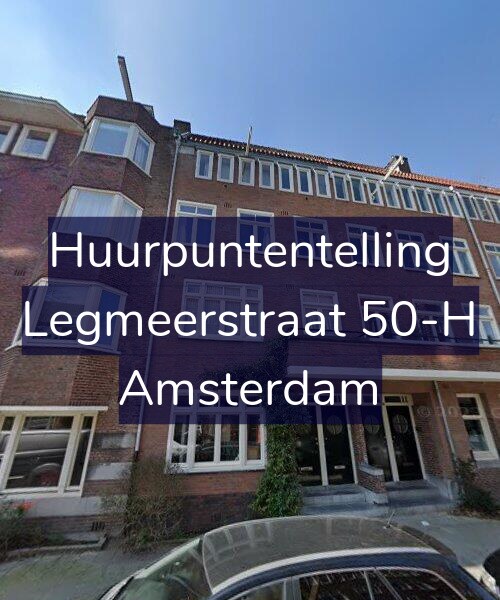 Foto gevel Huurpuntentelling voor Legmeerstraat 50-H, Amsterdam