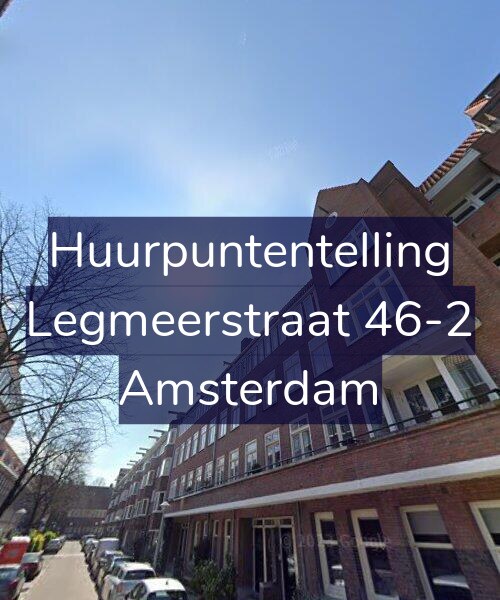 Foto gevel Huurpuntentelling voor Legmeerstraat 46-2, Amsterdam