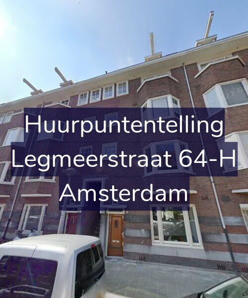 Foto gevel Huurpuntentelling voor Legmeerstraat 64-H, Amsterdam