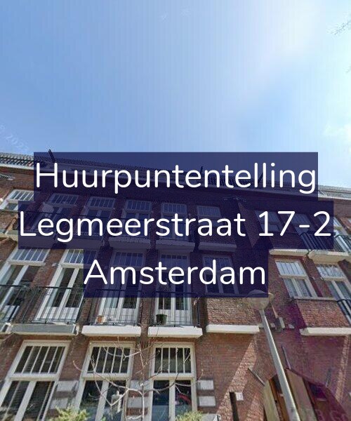 Foto gevel Huurpuntentelling voor Legmeerstraat 17-2, Amsterdam