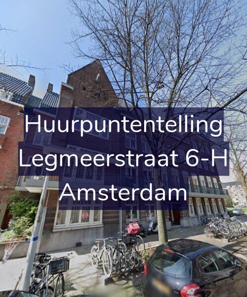 Foto gevel Huurpuntentelling voor Legmeerstraat 6-H, Amsterdam