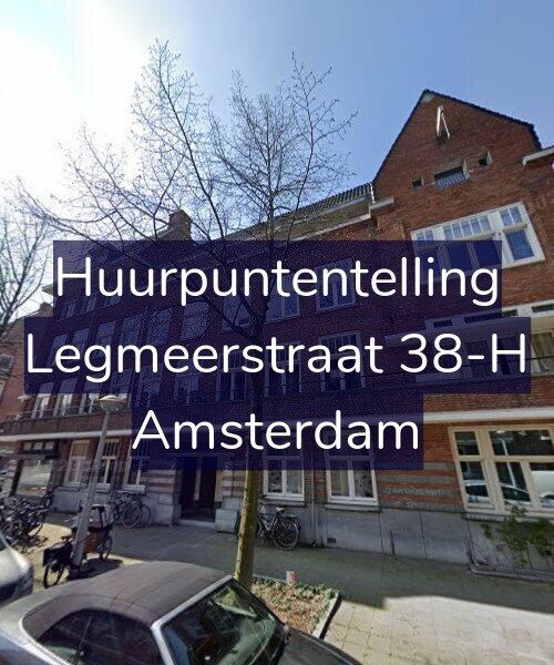 Foto gevel Huurpuntentelling voor Legmeerstraat 38-H, Amsterdam