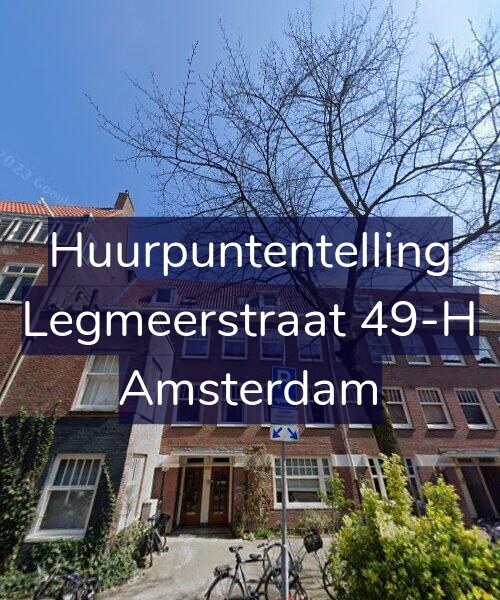 Foto gevel Huurpuntentelling voor Legmeerstraat 49-H, Amsterdam