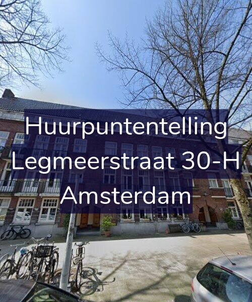 Foto gevel Huurpuntentelling voor Legmeerstraat 30-H, Amsterdam