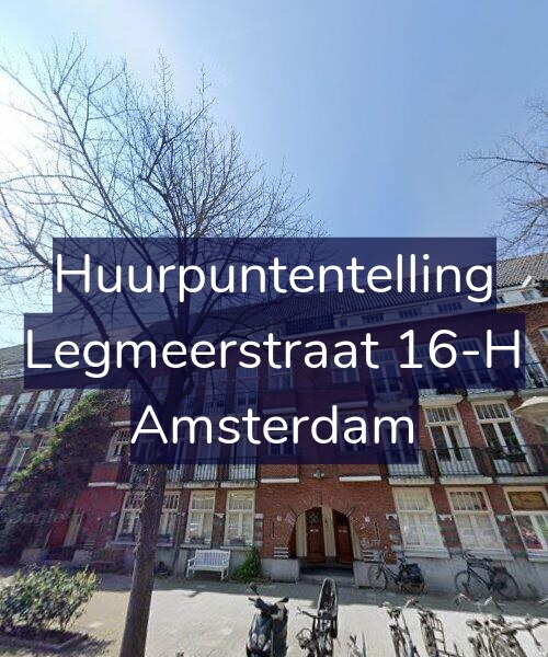Foto gevel Huurpuntentelling voor Legmeerstraat 16-H, Amsterdam