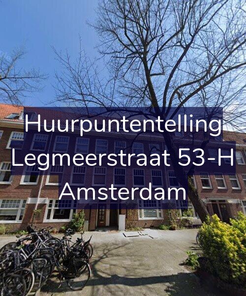 Foto gevel Huurpuntentelling voor Legmeerstraat 53-H, Amsterdam