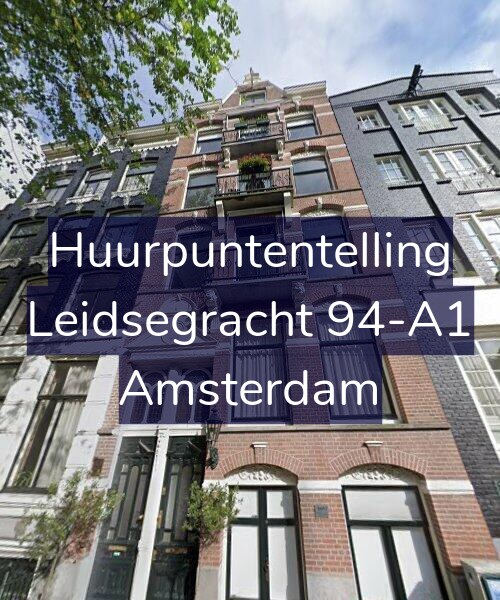 Foto gevel Huurpuntentelling voor Leidsegracht 94-A1, Amsterdam