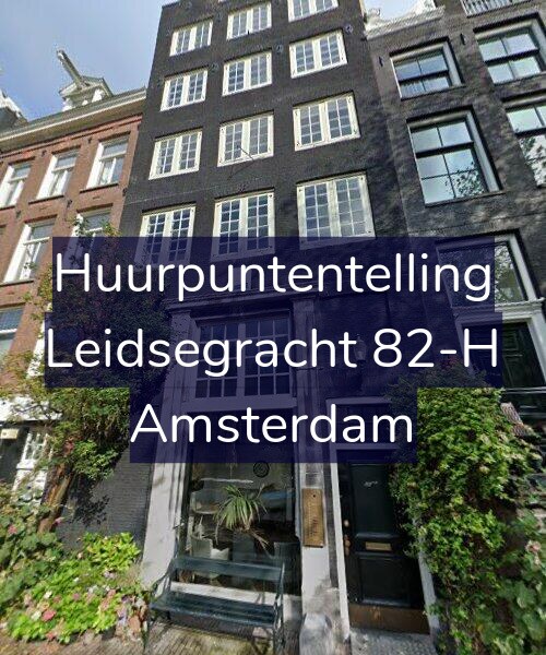 Foto gevel Huurpuntentelling voor Leidsegracht 82-H, Amsterdam