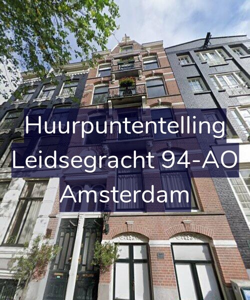 Foto gevel Huurpuntentelling voor Leidsegracht 94-AO, Amsterdam