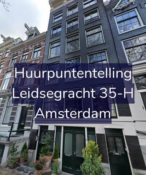 Foto gevel Huurpuntentelling voor Leidsegracht 35-H, Amsterdam