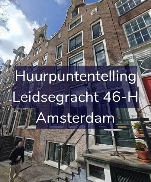 Foto gevel Huurpuntentelling voor Leidsegracht 46-H, Amsterdam