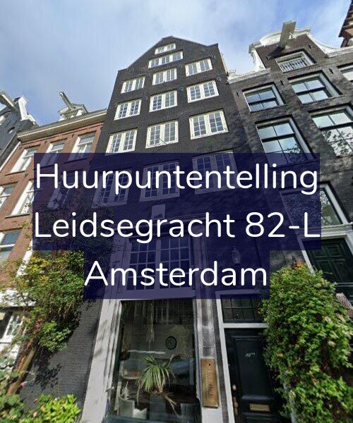 Foto gevel Huurpuntentelling voor Leidsegracht 82-L, Amsterdam