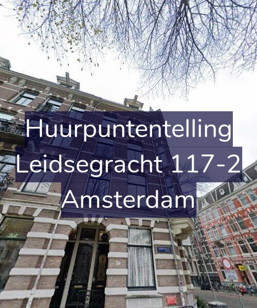 Foto gevel Huurpuntentelling voor Leidsegracht 117-2, Amsterdam