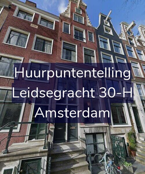 Foto gevel Huurpuntentelling voor Leidsegracht 30-H, Amsterdam
