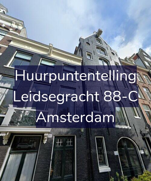 Foto gevel Huurpuntentelling voor Leidsegracht 88-C, Amsterdam