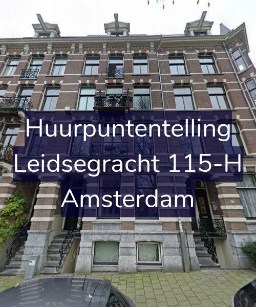 Foto gevel Huurpuntentelling voor Leidsegracht 115-H, Amsterdam