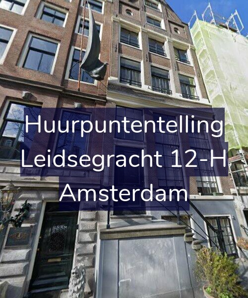 Foto gevel Huurpuntentelling voor Leidsegracht 12-H, Amsterdam