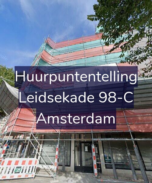 Foto gevel Huurpuntentelling voor Leidsekade 98-C, Amsterdam