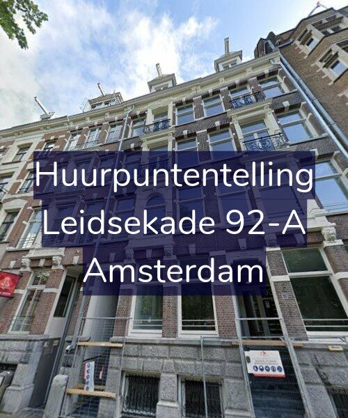Foto gevel Huurpuntentelling voor Leidsekade 92-A, Amsterdam