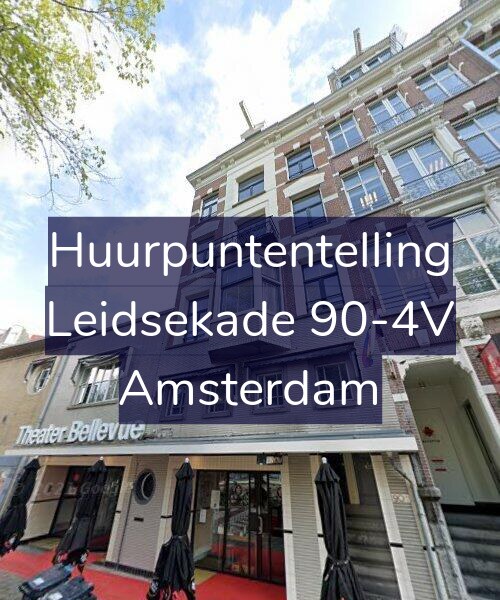 Foto gevel Huurpuntentelling voor Leidsekade 90-4V, Amsterdam