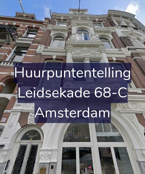 Foto gevel Huurpuntentelling voor Leidsekade 68-C, Amsterdam