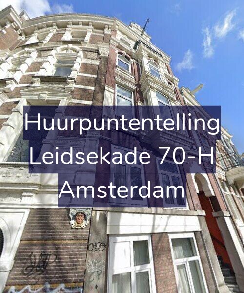 Foto gevel Huurpuntentelling voor Leidsekade 70-H, Amsterdam