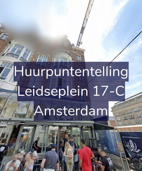 Foto gevel Huurpuntentelling voor Leidseplein 17-C, Amsterdam