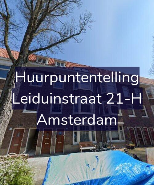 Foto gevel Huurpuntentelling voor Leiduinstraat 21-H, Amsterdam