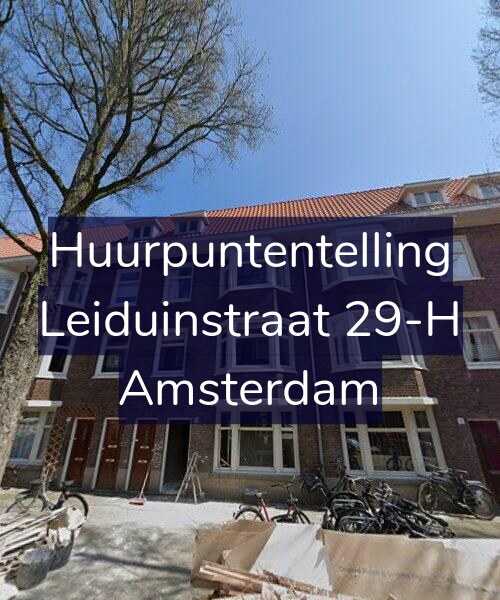 Foto gevel Huurpuntentelling voor Leiduinstraat 29-H, Amsterdam