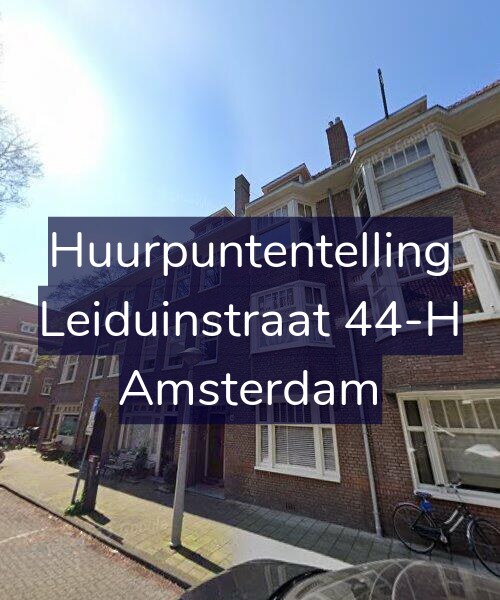 Foto gevel Huurpuntentelling voor Leiduinstraat 44-H, Amsterdam