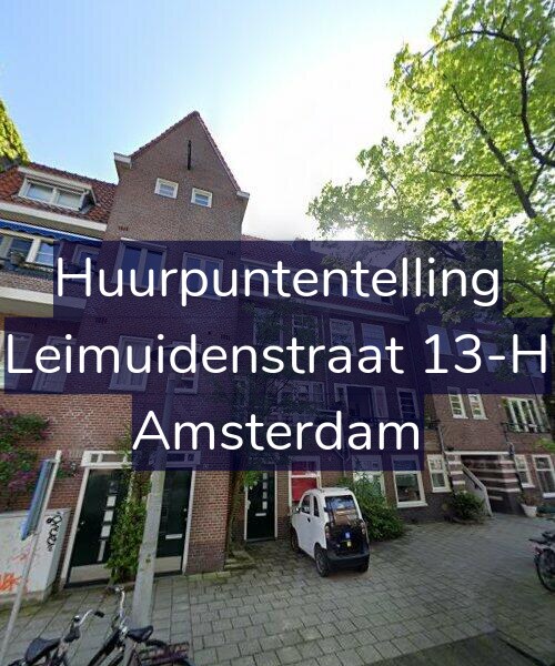Foto gevel Huurpuntentelling voor Leimuidenstraat 13-H, Amsterdam