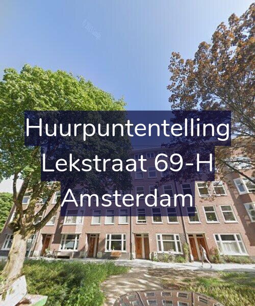 Foto gevel Huurpuntentelling voor Lekstraat 69-H, Amsterdam