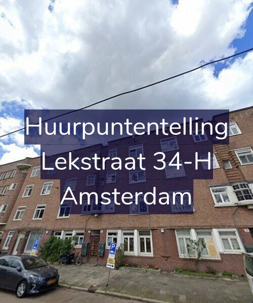 Foto gevel Huurpuntentelling voor Lekstraat 34-H, Amsterdam