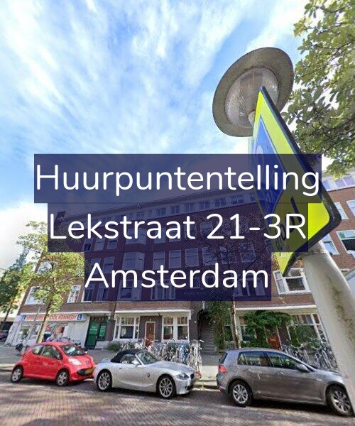 Foto gevel Huurpuntentelling voor Lekstraat 21-3R, Amsterdam