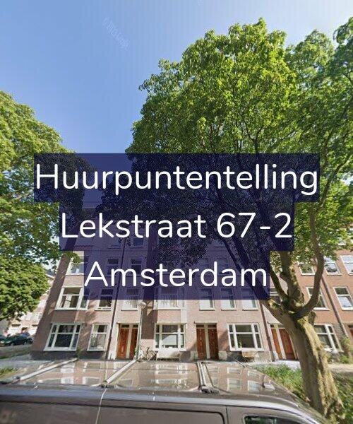 Foto gevel Huurpuntentelling voor Lekstraat 67-2, Amsterdam