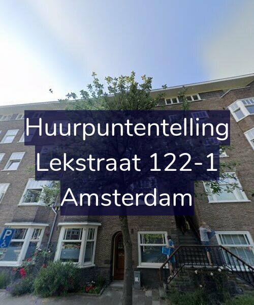 Foto gevel Huurpuntentelling voor Lekstraat 122-1, Amsterdam