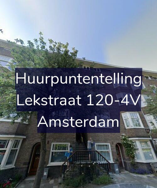 Foto gevel Huurpuntentelling voor Lekstraat 120-4V, Amsterdam