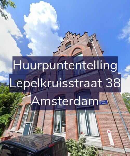Foto gevel Huurpuntentelling voor Lepelkruisstraat 38, Amsterdam