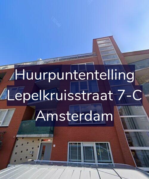 Foto gevel Huurpuntentelling voor Lepelkruisstraat 7-C, Amsterdam