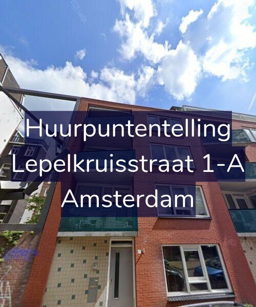 Foto gevel Huurpuntentelling voor Lepelkruisstraat 1-A, Amsterdam