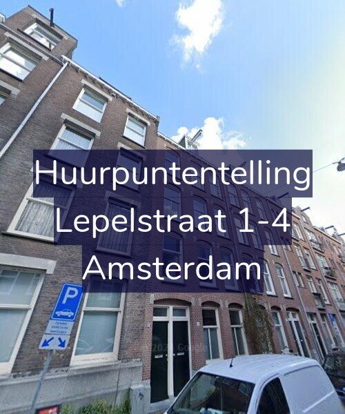 Foto gevel Huurpuntentelling voor Lepelstraat 1-4, Amsterdam