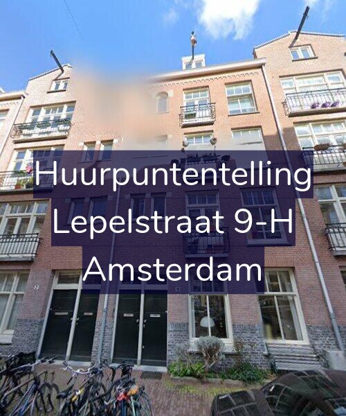 Foto gevel Huurpuntentelling voor Lepelstraat 9-H, Amsterdam